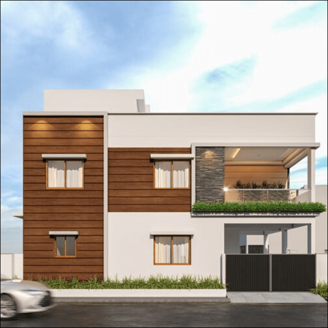 Modern residential project by the Best Construction Company in Bangalore showcasing premium quality construction and innovative design