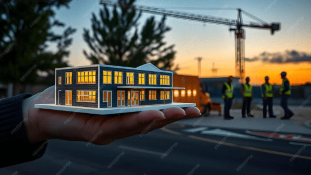 Turnkey construction residential home project