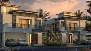 Modern luxury home construction project in Bangalore by expert luxury home builders