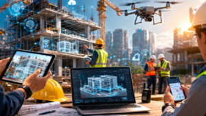 Digital surveying technology used for accurate construction site planning